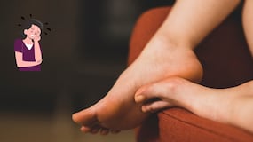 ¿Qué significa mover los pies o las piernas de manera frenética?