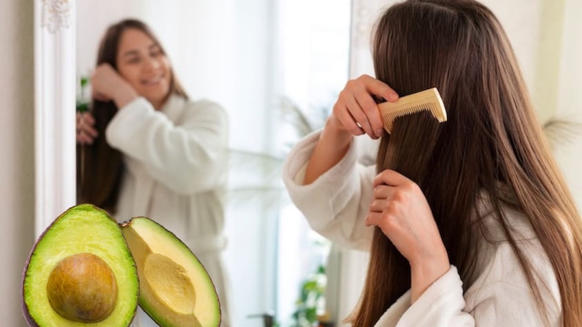 Cómo utilizar la cáscara del aguacate para lograr un cabello más fuerte y brillante de forma sencilla