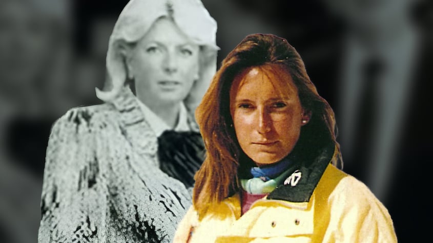 Anabel Segura y su madre (Sigrid Anna Folles Mrowzewski)