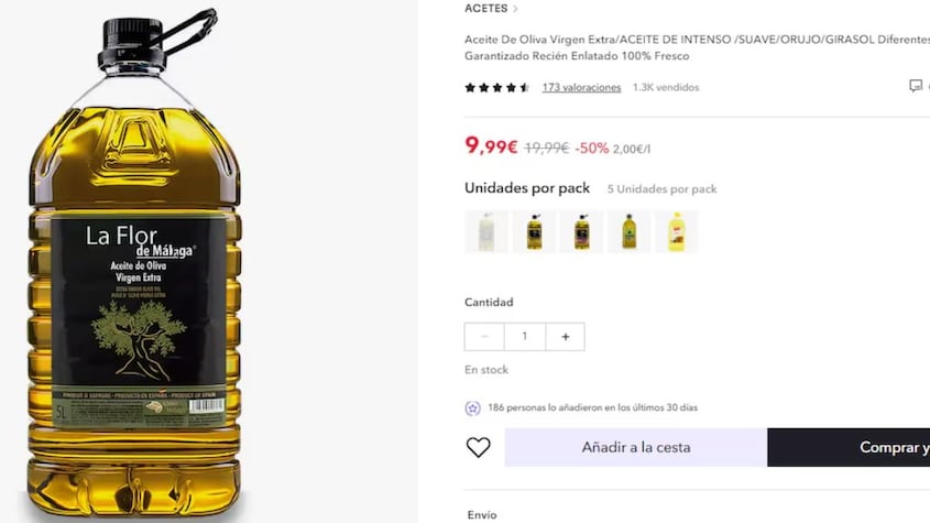Aceite de Oliva Flor
