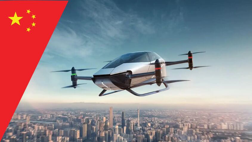 En un año, comenzará la entrega de los primeros coches autónomos voladores de la china Xpeng