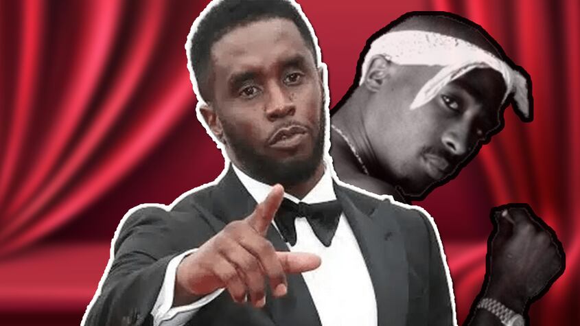 Sean Combs (Diddy) y Tupac Shakur