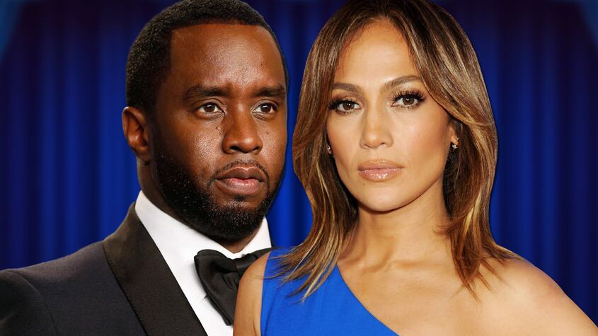 Sean Combs y Jennifer Lopez