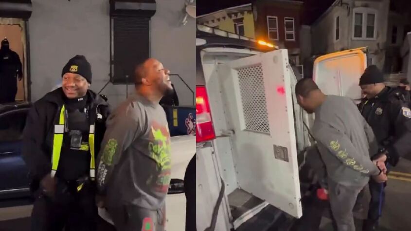Viral: La sorprendente reacción de un policía al arrestar a su gemelo