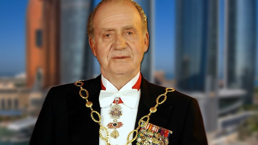 Juan Carlos I de España en Abu Dabi