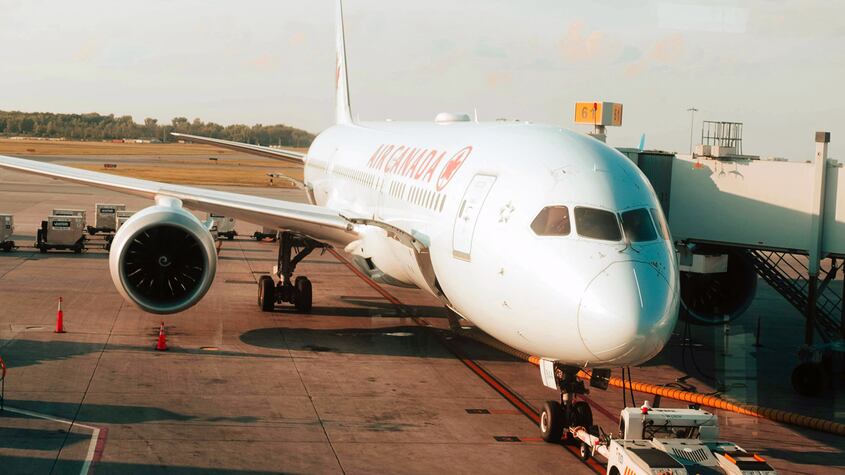 Avión comercial Boeing