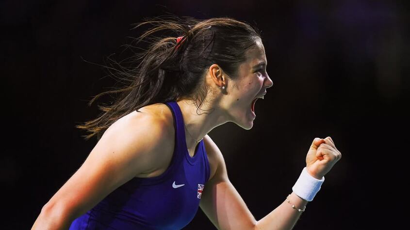 Emma Raducanu y su escalofriante reacción al toparse con su acosador en pleno partido