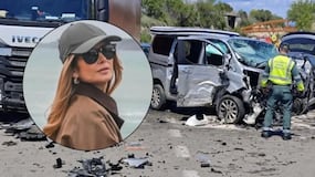 Fallece el marido de Rebeca Labara en accidente de tráfico: Ella y su hija siguen estables