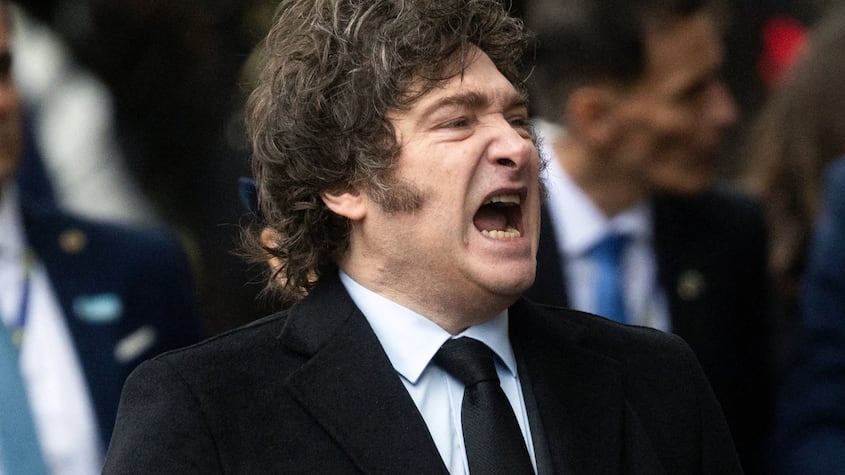 Javier Milei, presidente de Argentina.