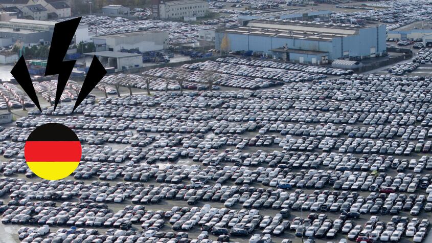 Miles de coches de lujo se acumulan en puertos alemanes: las razones