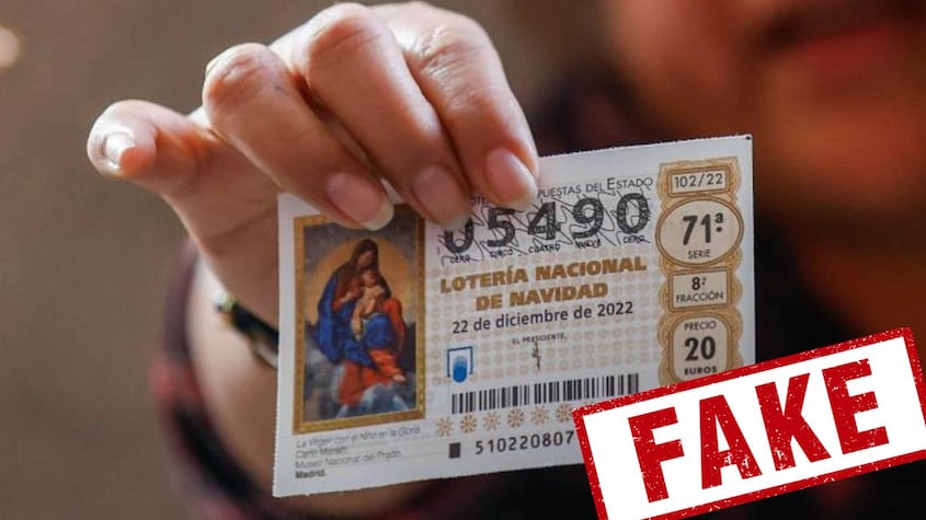 Detectar décimos falsos