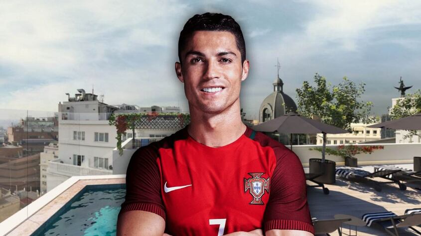 Cristiano Ronaldo y sus hoteles.