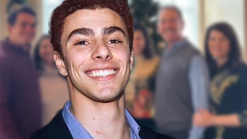 Luigi Mangione y su familia