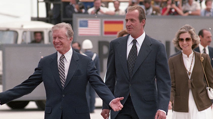 Jimmy Carter y Juan Carlos I de España