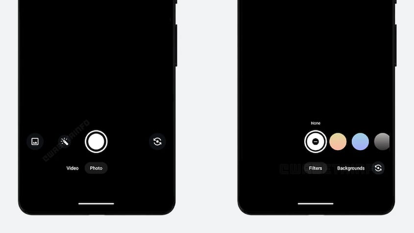 Filtros de cámara en WhatsApp