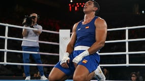¡Plata para España! Boxeador Ayoub Ghadfa pierde final en los JJOO y se cuelga el segundo lugar