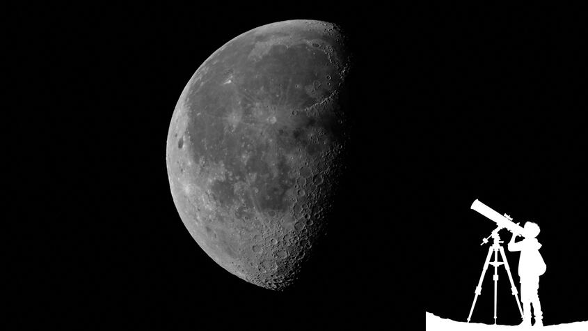 La Luna, testigo y víctima del poder devastador de un meteorito