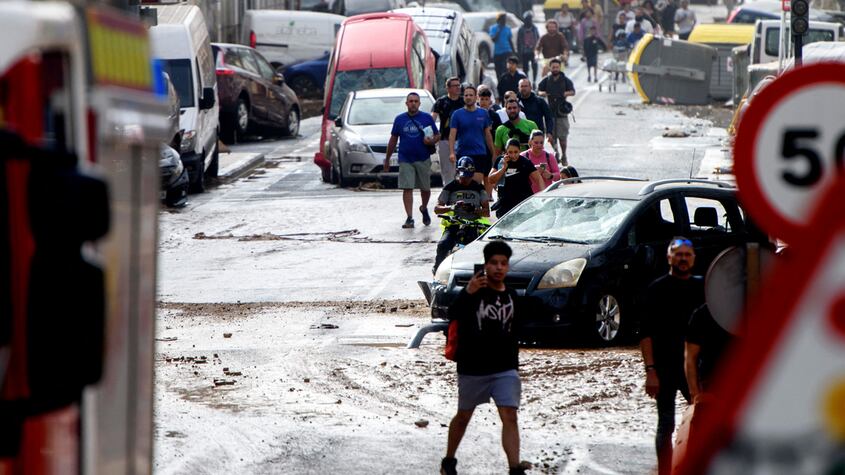 Las imágenes de la DANA en Valencia