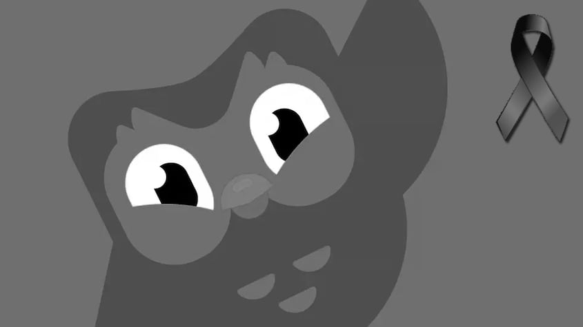 Duo, mascota de Duolingo, ha muerto.