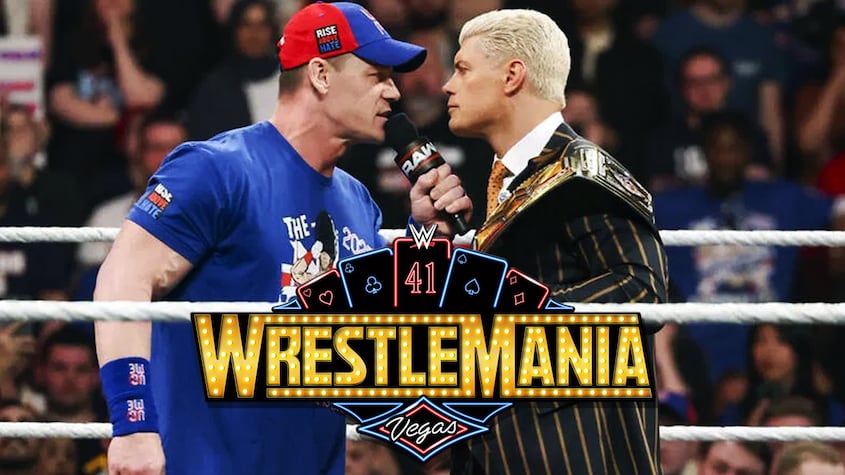 John Cena vs. Cody Rhodes en WrestleMania 41