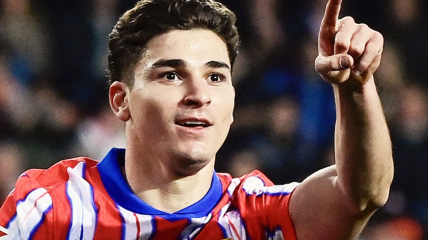 Julián Álvarez, jugador del Atlético de Madrid