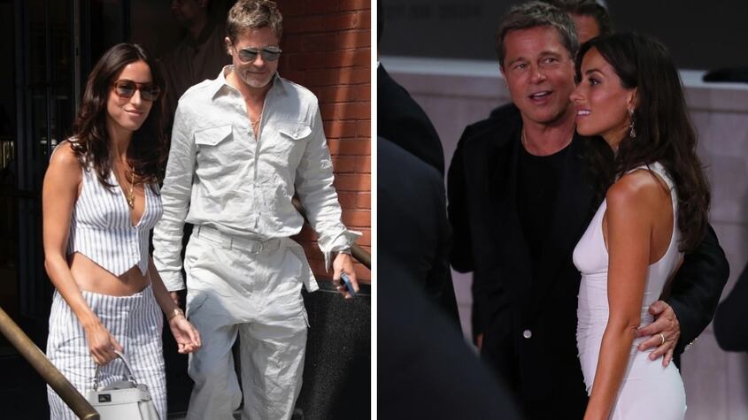 Por más que quiera, Brad Pitt está impedido de casarse con su novia Inés de Ramón