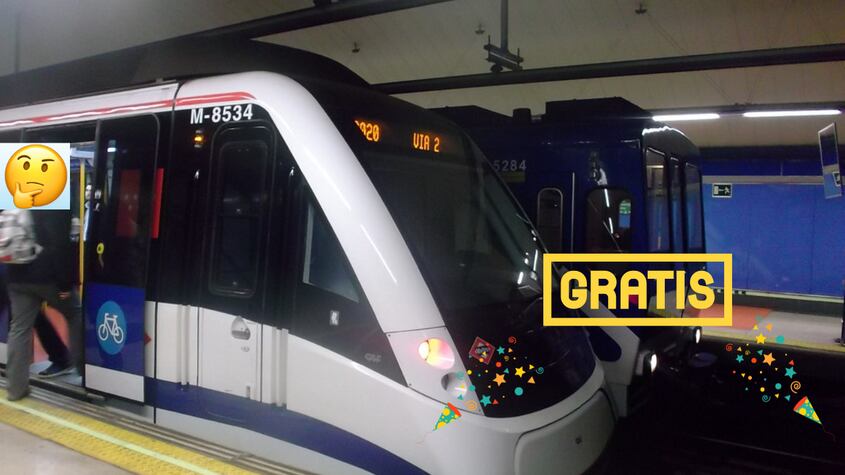 ¿Qué día de este fin de semana será gratis el metro de Madrid?