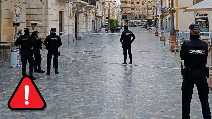 Alerta de bomba en Cartagena, Murcia