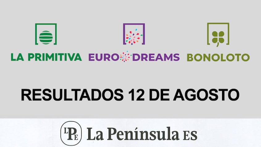 BonoLoto, EuroDreams y La Primitiva: Resultados del sorteo del lunes 12 de agosto de 2024