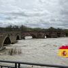 La historia del icónico puente romano de Talavera de la Reina que se ha llevado el río Tajo