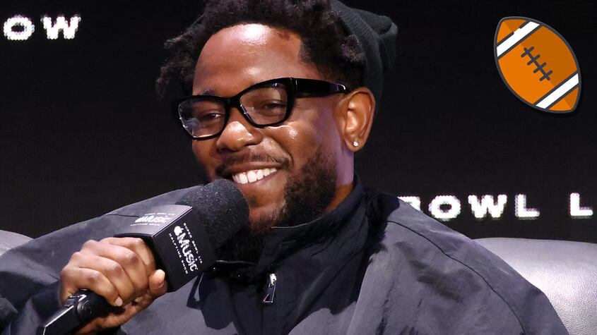 Kendrick Lamar, protagonista del medio tiempo de la Super Bowl LIX