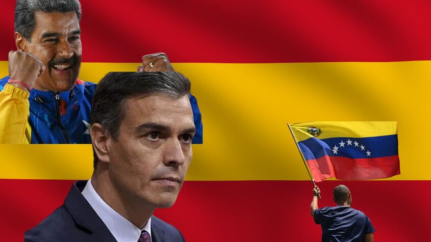 Ciudades españolas protestan en contra de los resultados de las elecciones en Venezuela