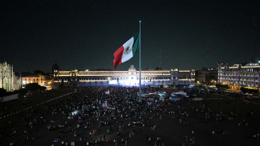 El Zócalo de Ciudad de México.