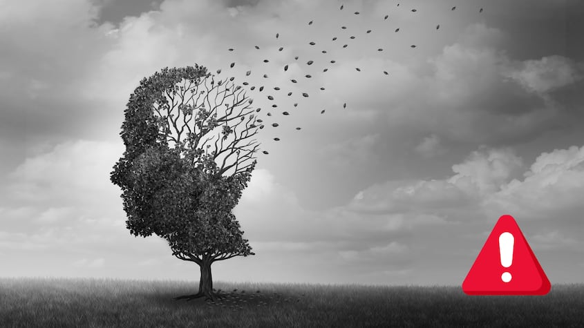 5 síntomas que podrían indicar que una personas está desarrollando demencia