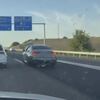 Discuten en plena autovía de Andalucía y paran el tráfico: escena surrealista desde el coche