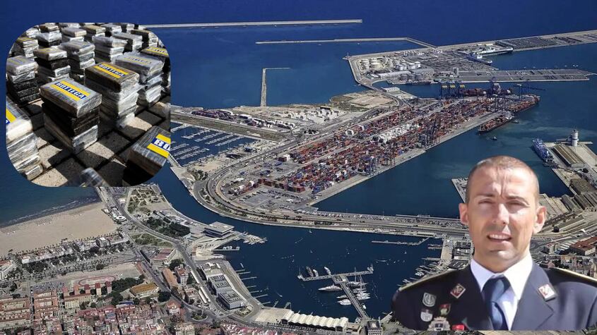 El puerto de Valencia es una de las principales puertas de ingreso de cocaína en Europa