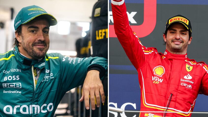 ¿Quién ha ganado más carreras de Fórmula 1? Sainz vs Alonso