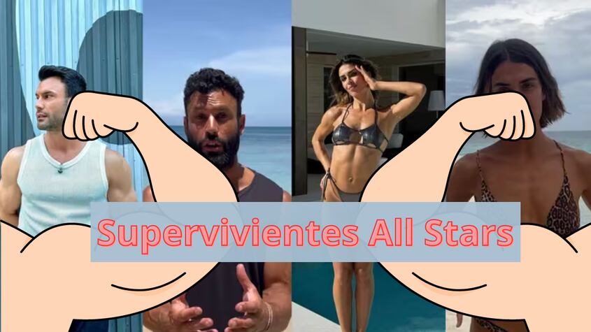 Así cambiaron los cuerpos de los participantes de “Supervivientes”