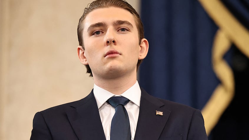 Barron Trump, hijo de Donald Trump