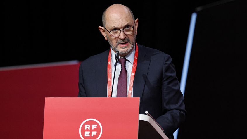 Rafael Louzán, presidente de la RFEF (Real Federación Española de Fútbol)