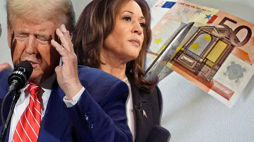 Donald Trump, Kamala Harris y los aranceles en España