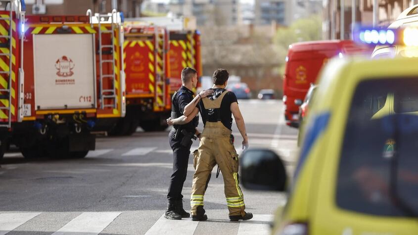 La historia de vida detrás de los 2 bomberos muertos en Alcorcón