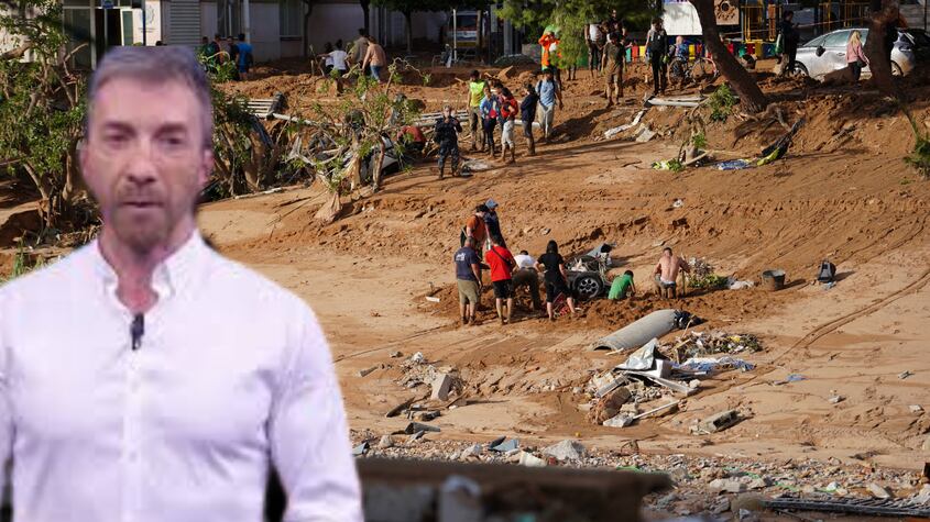 El desesperado pedido de Pablo Motos por la DANA en Valencia