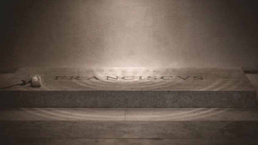 Grabado Papa Francisco