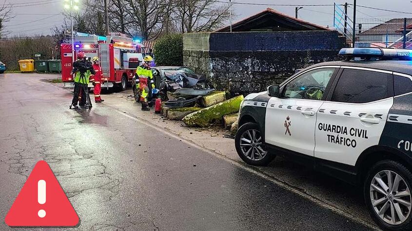 Muerte en Galicia por la borrasca Herminia