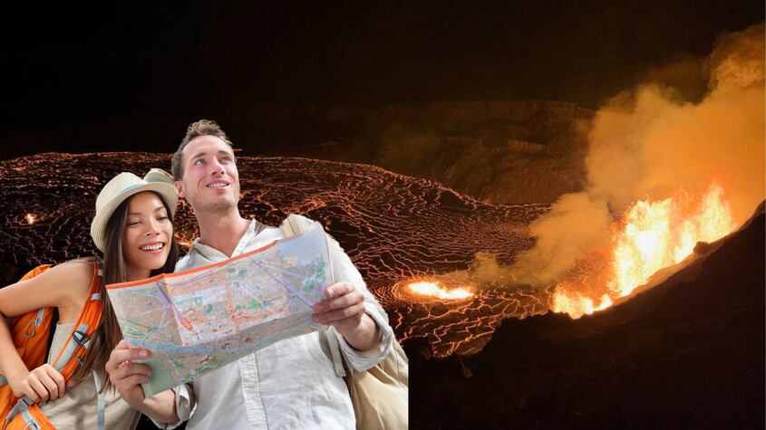 Así es el atractivo turístico del volcán Kilauea: impacto y belleza del fenómeno