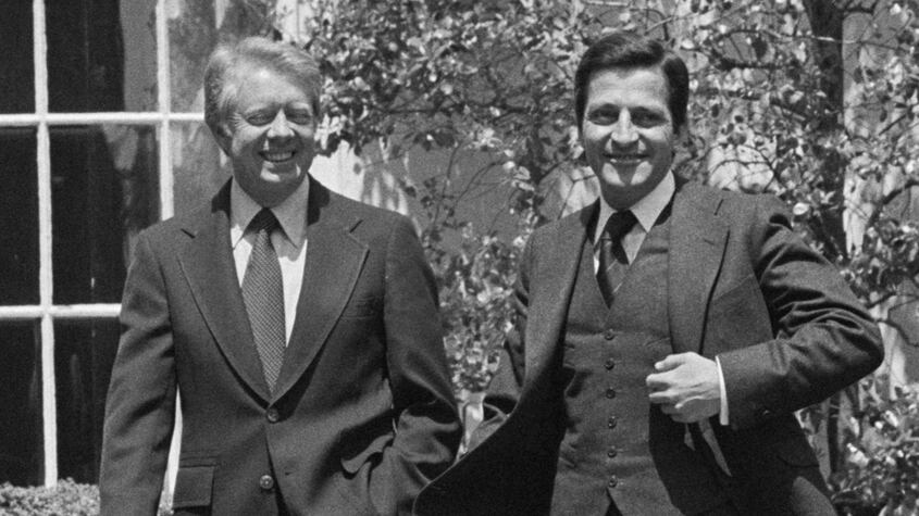Jimmy Carter y Adolfo Suarez