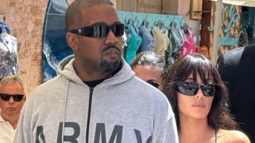 Kanye West y Bianca Censori en Mallorca.