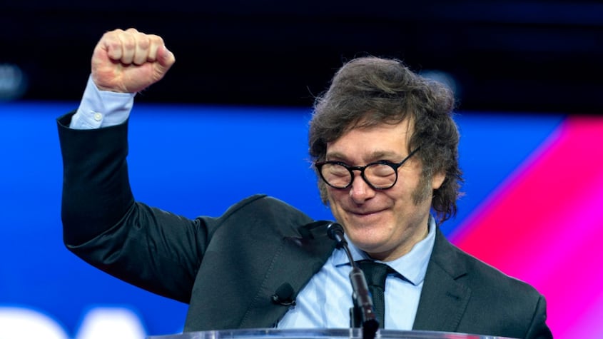 Javier Milei, presidente de Argentina.