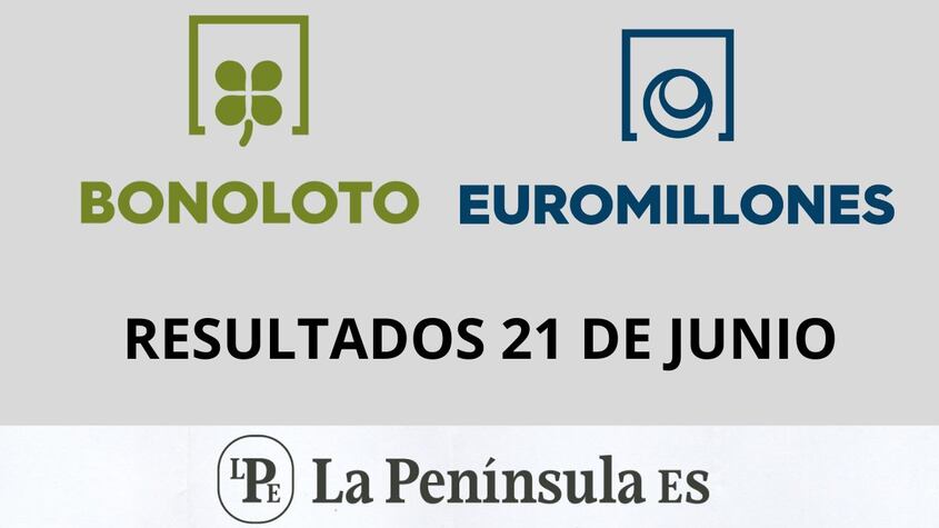 Bonoloto y Euromillones: Resultados del sorteo del viernes, 21 de junio de 2024